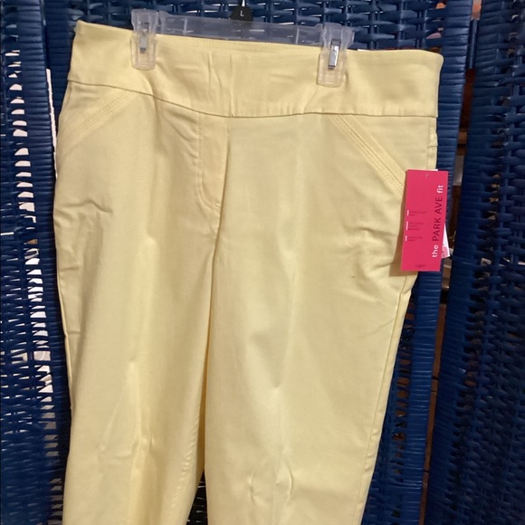 Westbound Pants & Jumpsuits Westbound Yellow Capri Pants Poshmark
